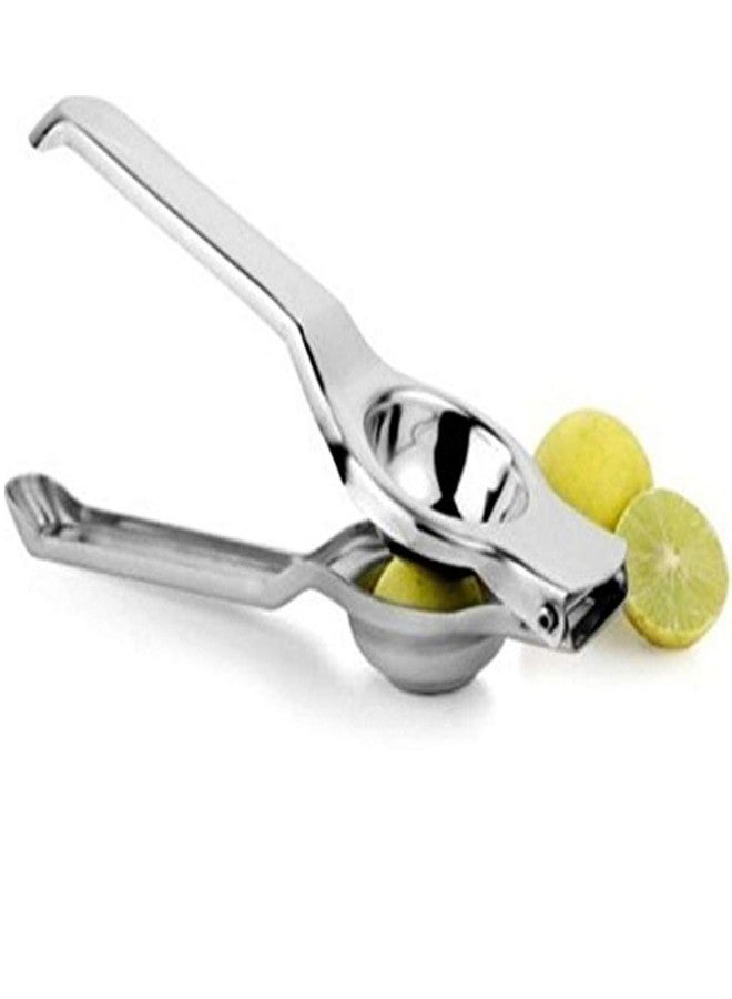 MOBDESK Lemon Squeezer, Lime Juicer Stainless Steel Manual Citrus Press Lemon Squeezer Juice Extractor - Image 2